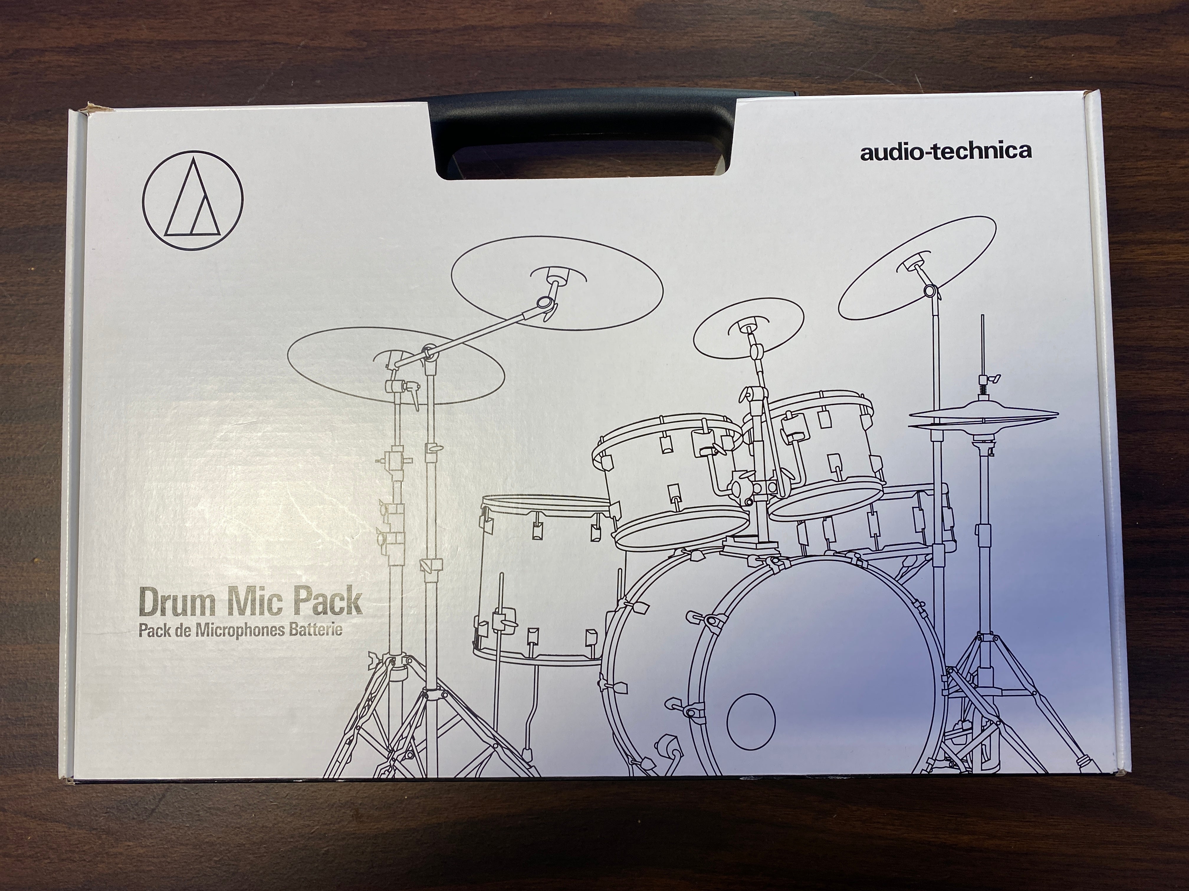 Audio Technica PRO-DRUM7 Wired 7 piece Drum Microphone Pack with case