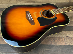 Ibanez PF15-VS 6 String Right Handed Acoustic Guitar Vintage Sunburst High Gloss
