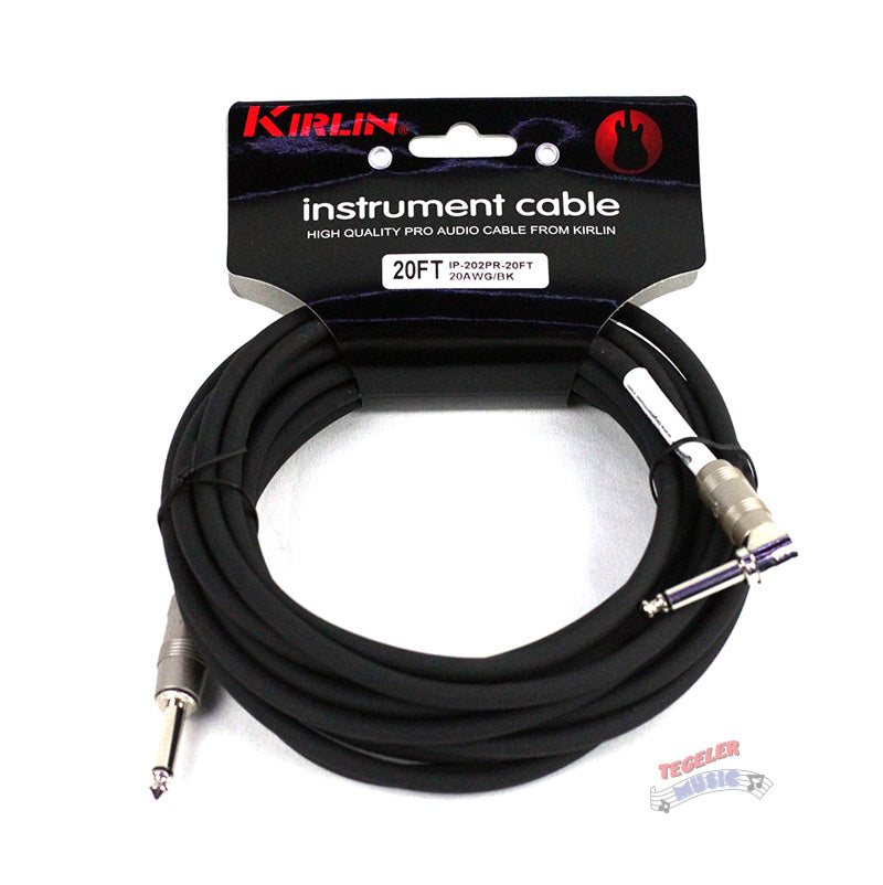 Instrument Cable 20' w/RA