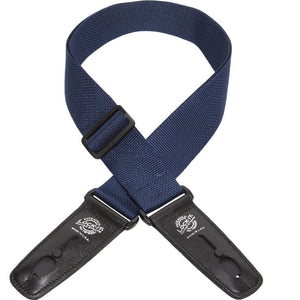 Lock-It LIS series 2" Poly Guitar Strap with Built In Strap Lock-Choice of Color