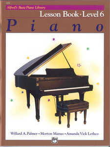 Alfred's Basic Piano Library: Lesson Book 6