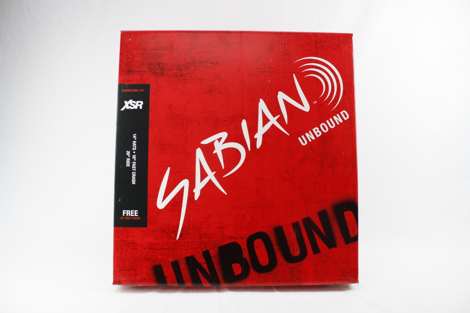 Sabian XSR Promotional Set Cymbal Kit w/ Free 18" Crash XSR5005GB