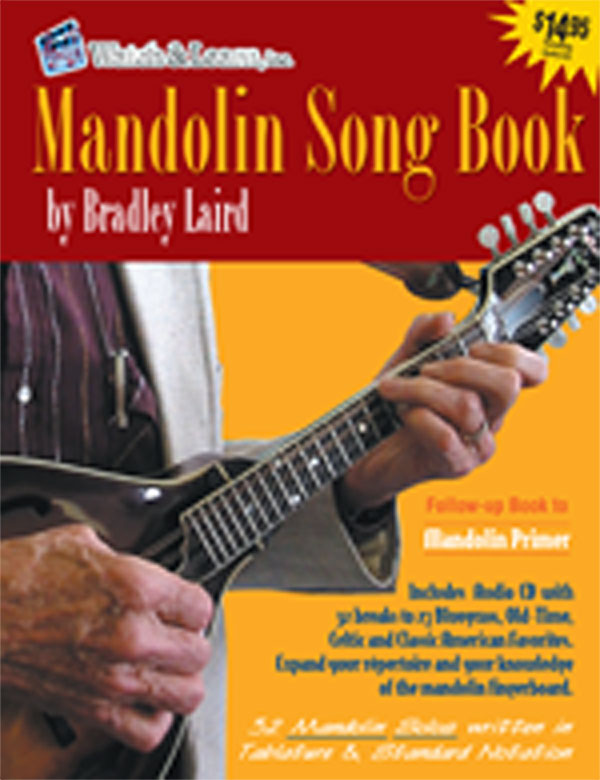 Watch & Learn Mandolin Song Book Includes Audio CD