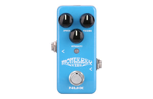 NUX NCH-1 Monterey Vibe Chorus/Vibrato Mini Guitar Effects Pedal 60's/70's Sound