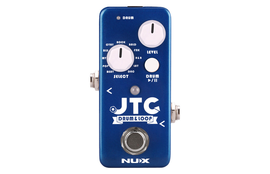 mini looper pedal NUX NDL-2 JTC Drum&Loop 24bit Mini Looper Pedal with Drum Machine Ryth – Tegeler Music