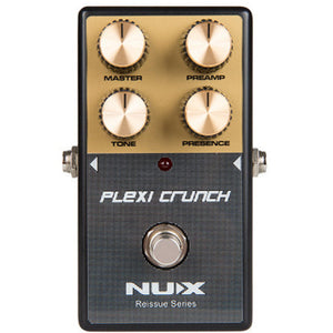 NUX Plexi Crunch Reissue Series High Gain Distortion Guitar Effects Pedal