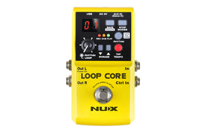 NUX Loop Core Guitar Looper Pedal Built-in Drum Patterns 6 Hours Recording Time