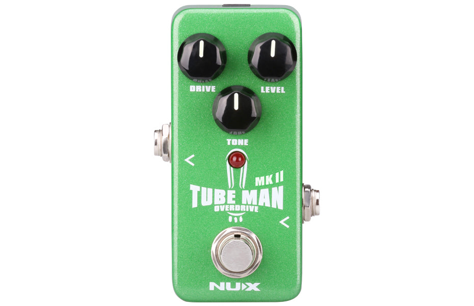 NUX NOD-2 Tube Man MKII Overdrive Guitar Effects Mini Pedal Tube Like Sound
