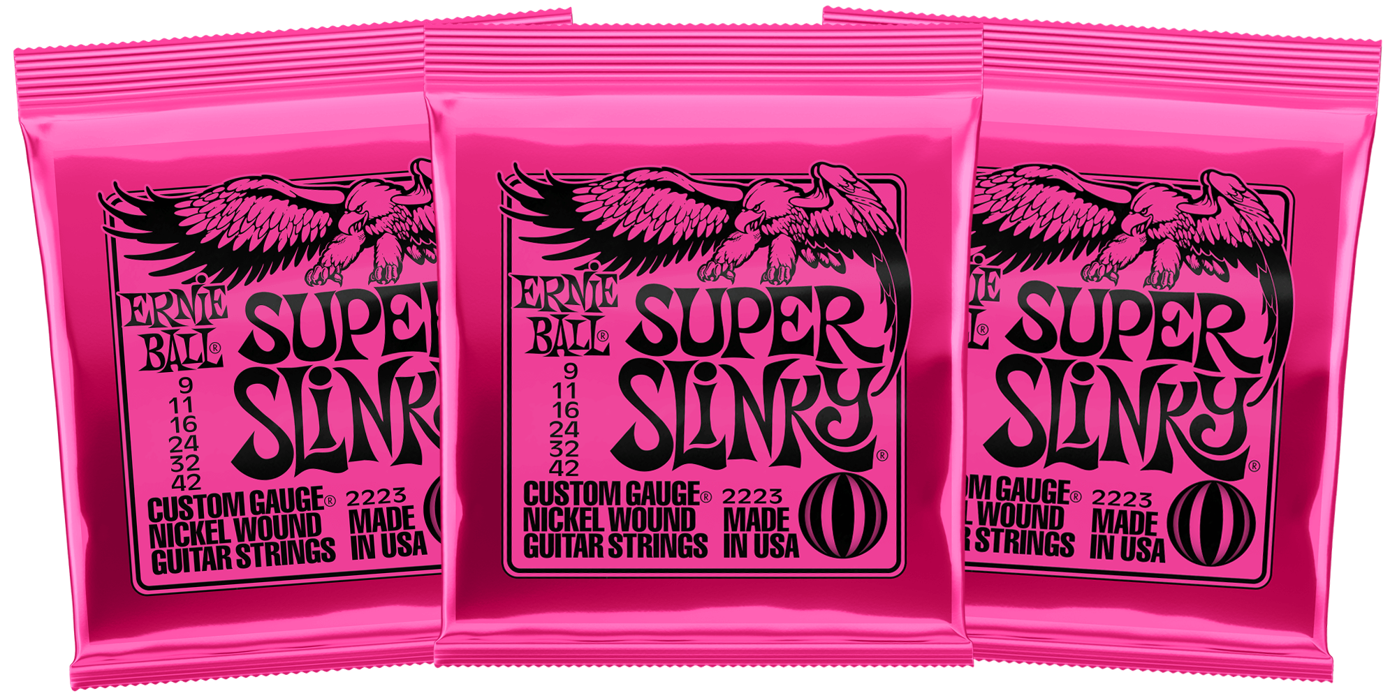 Ernie ball deals 009 super slinky