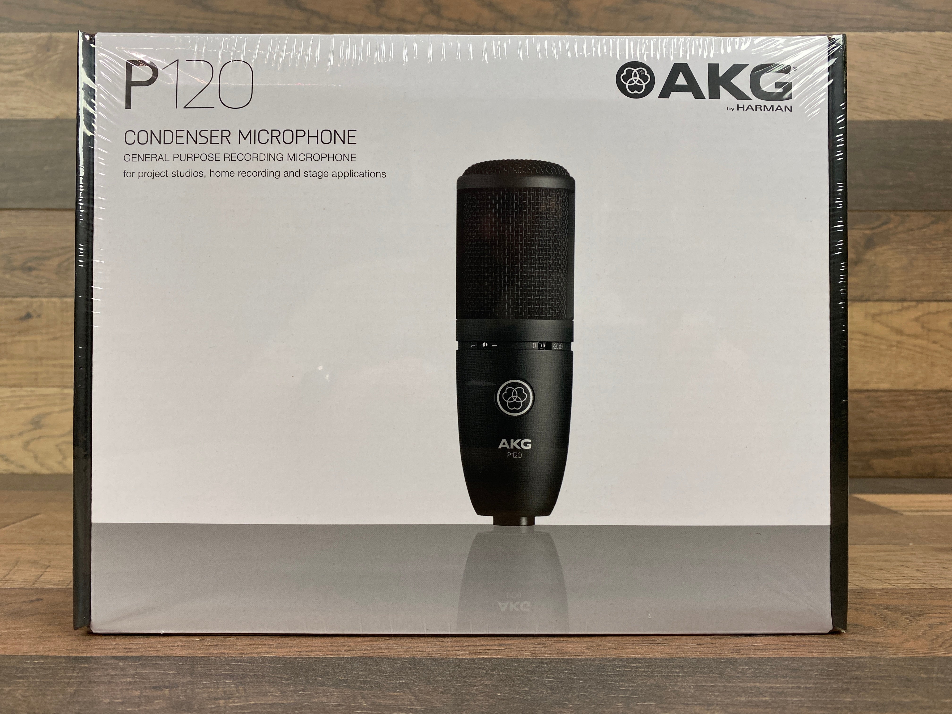 AKG P120 High-performance Condenser Recording Microphone for Studio/Podcasting