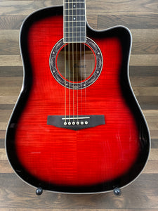 Ibanez PF28ECE Right-Handed Acoustic/Electric Guitar Choice of Color TRS, DVS