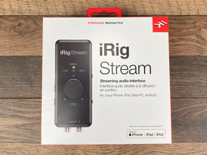 iRig Stream Streaming Audio Interface