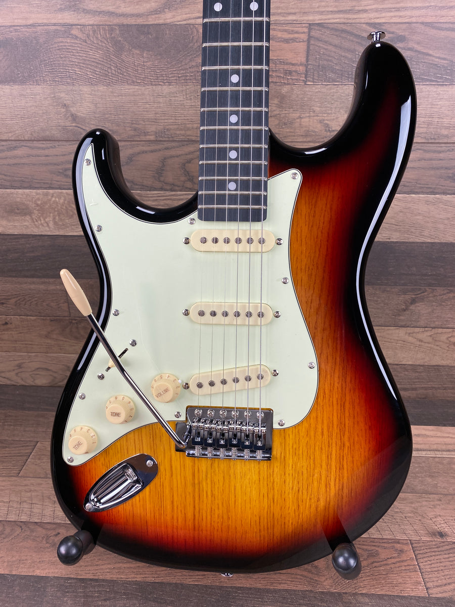 Used Tagima TG500LHSBDF/MG LEFT HANDED 6 String Electric Guitar Sunb