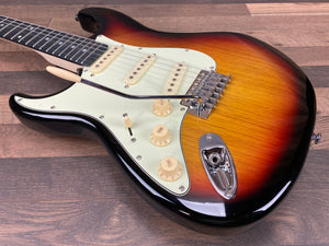 Used Tagima TG500LH-SB-DF/MG LEFT HANDED 6 String Electric Guitar Sunburst Finish