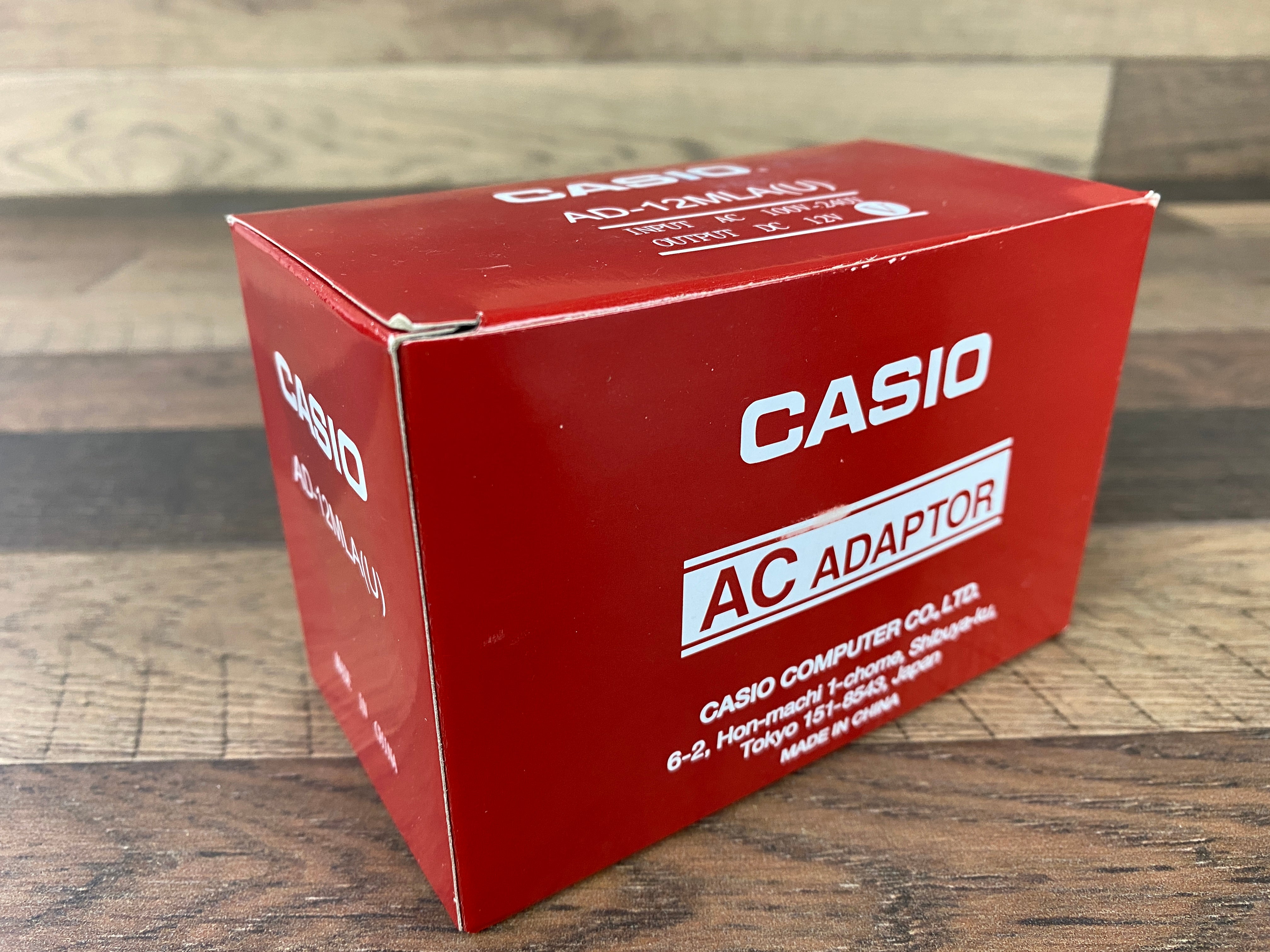 Casio AD-12MLA(U) AC Adapter - Input AC 100-240V / Output DC 12V