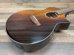 Ibanez AEWC32FM-ASF Acoustic-Electric Guitar Right-handed Amber Sunset Fade