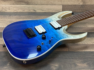 Ibanez RGA42HPQM-BIG Right Handed Electric Guitar BIG:Blue Iceberg Gradation