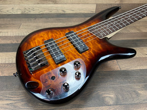 Ibanez SR405EQM-DEB Right-Handed 5-String Electric Bass Guitar
