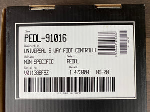 Marshall PEDL-91016 6-way Footswitch/Footcontroller For JVM4, DSL40CR, DSL100HR