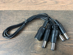 NUX WAC001 Multi Plug Cable for Chaining Power to Multiple Guitar Effects Pedals