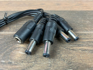 NUX WAC001 Multi Plug Cable for Chaining Power to Multiple Guitar Effects Pedals