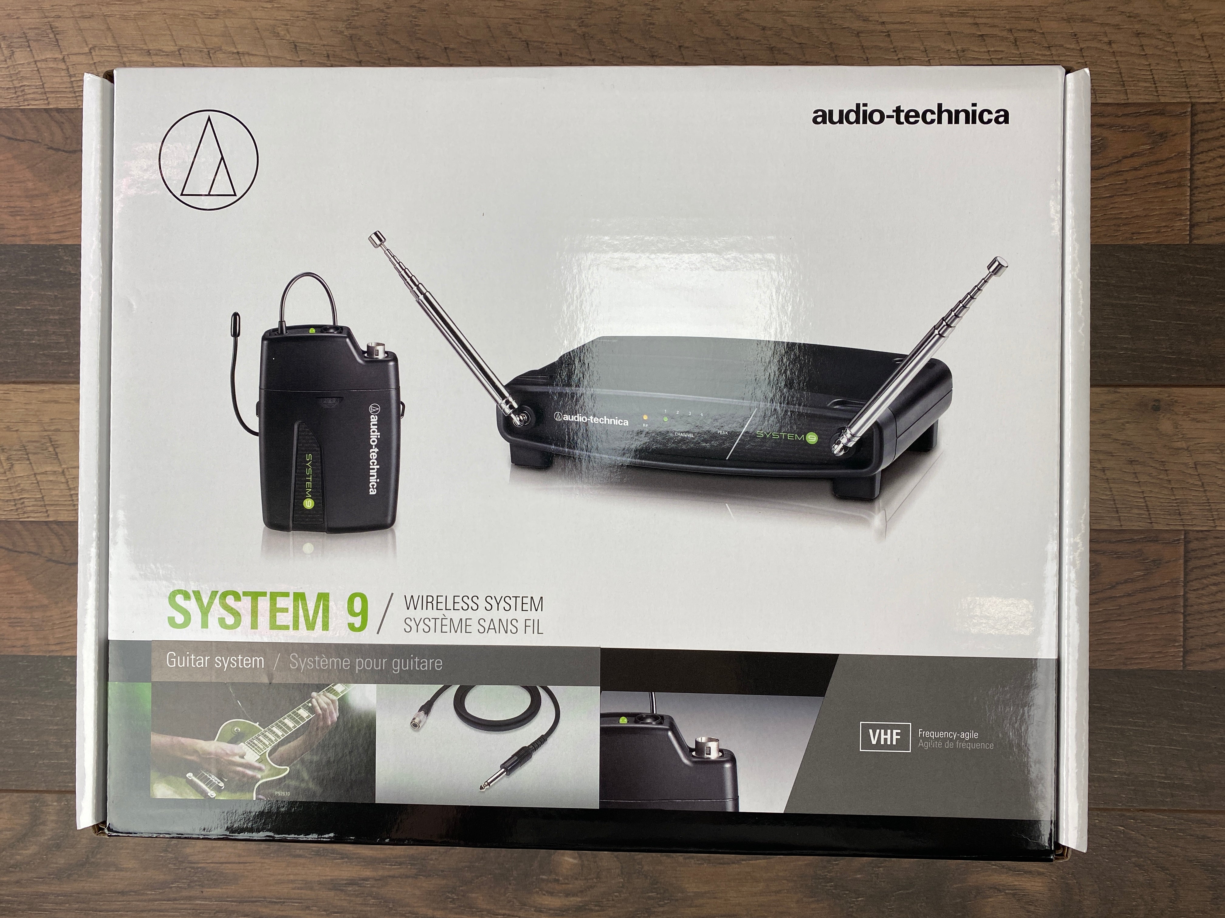 Audio Technica ATW-901a/G 4 Channel Frequency Agile Guitar Wireless System