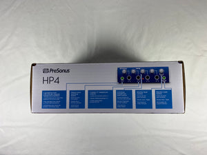 PreSonus HP4 High Output 4 Channel Headphone Distribution Amplifier