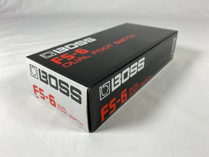 boss fs 6 pedal Boss FS-6 Dual Footswitch with latch or momentary type switching – Tegeler Music