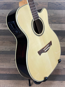 Tagima WS30EQNT Right Handed Acoustic Electric Guitar Gloss Natural Finish