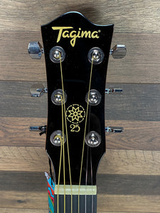 Tagima TW25EQ-DSBS Dreadnought Acoustic/Electric Guitar Drop Sunburst Finish