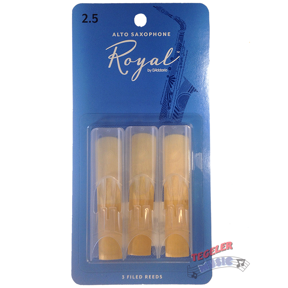 Rico Royal Alto Sax Reeds 3 Pack