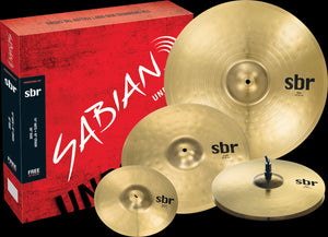 Sabian SBR Promotional Set Cymbal Pack SBR5003G FREE 10" Splash Cymbal