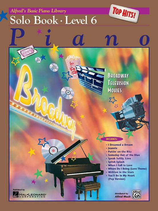 Alfred's Basic Piano Library: Top Hits! Solo Book 6