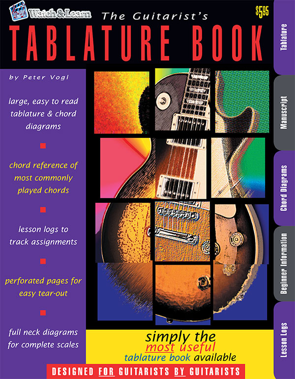 Watch & Learn The Guitarist Tablature Book