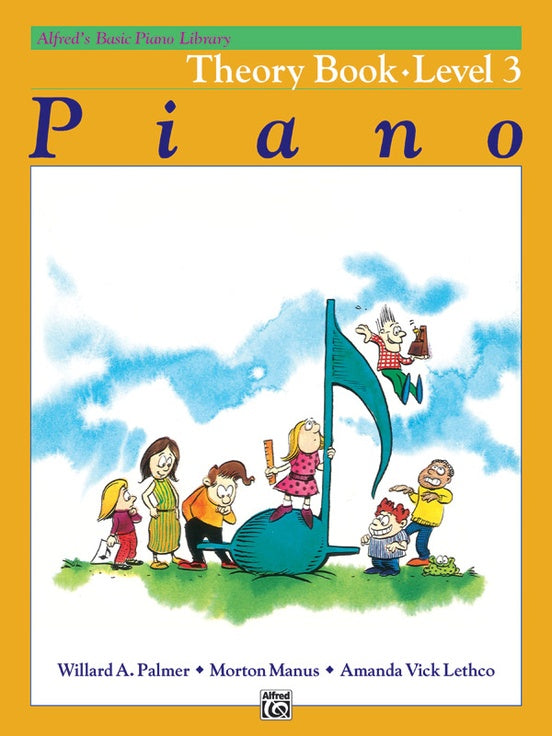 Alfred's Basic Piano Library: Theory Book 3