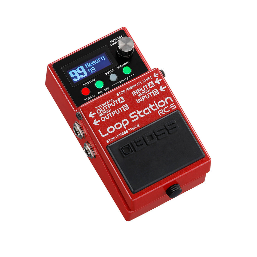Boss RC-5 Loop Station Phrase Recorder Guitar Effects Looper Pedal – Tegeler Music