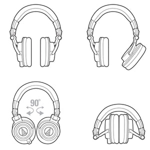 ATH-M50X Headphones