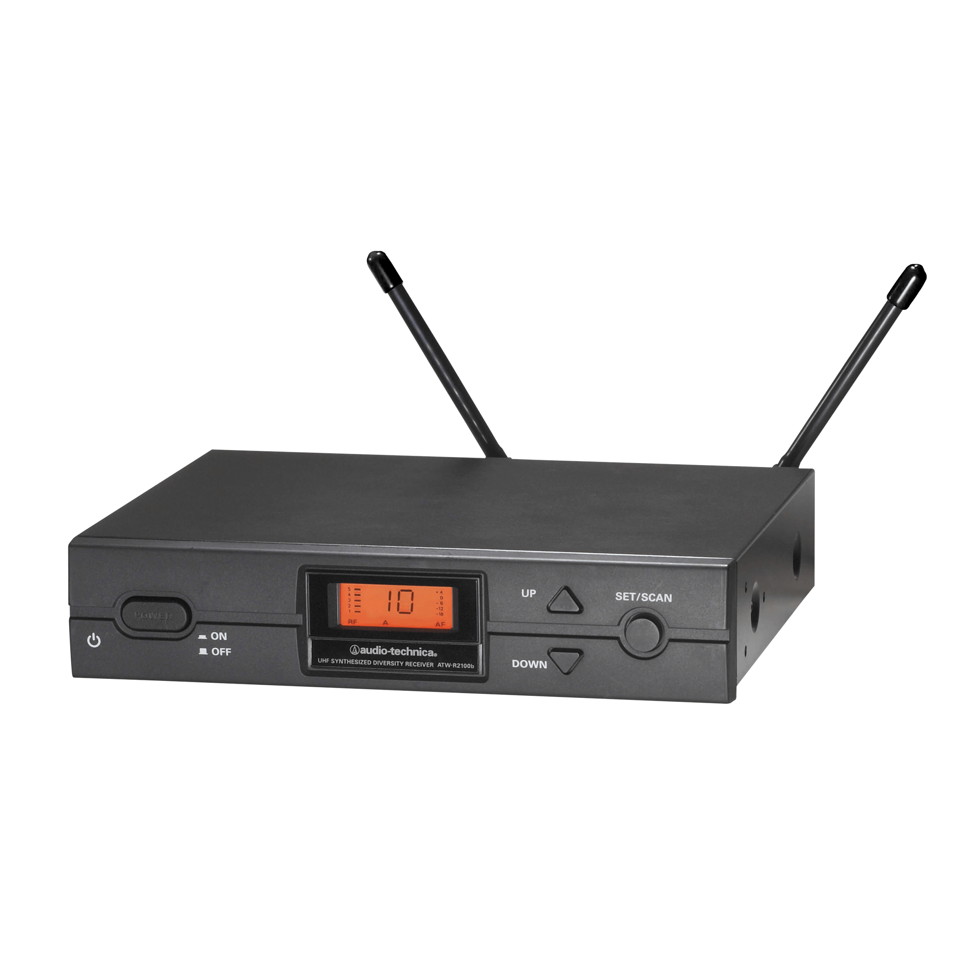 Audio Technica ATW-2120bI 2000 Series UHF 10-Channel Hand Held Wireless System