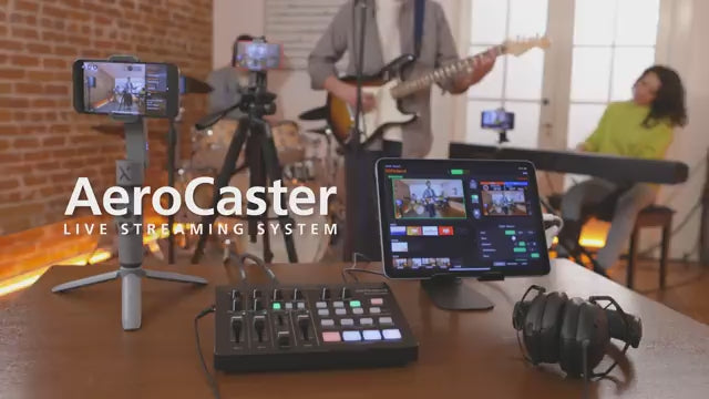 Roland VRC-01 AeroCaster Switcher Multi-Camera Video Production Live Streaming
