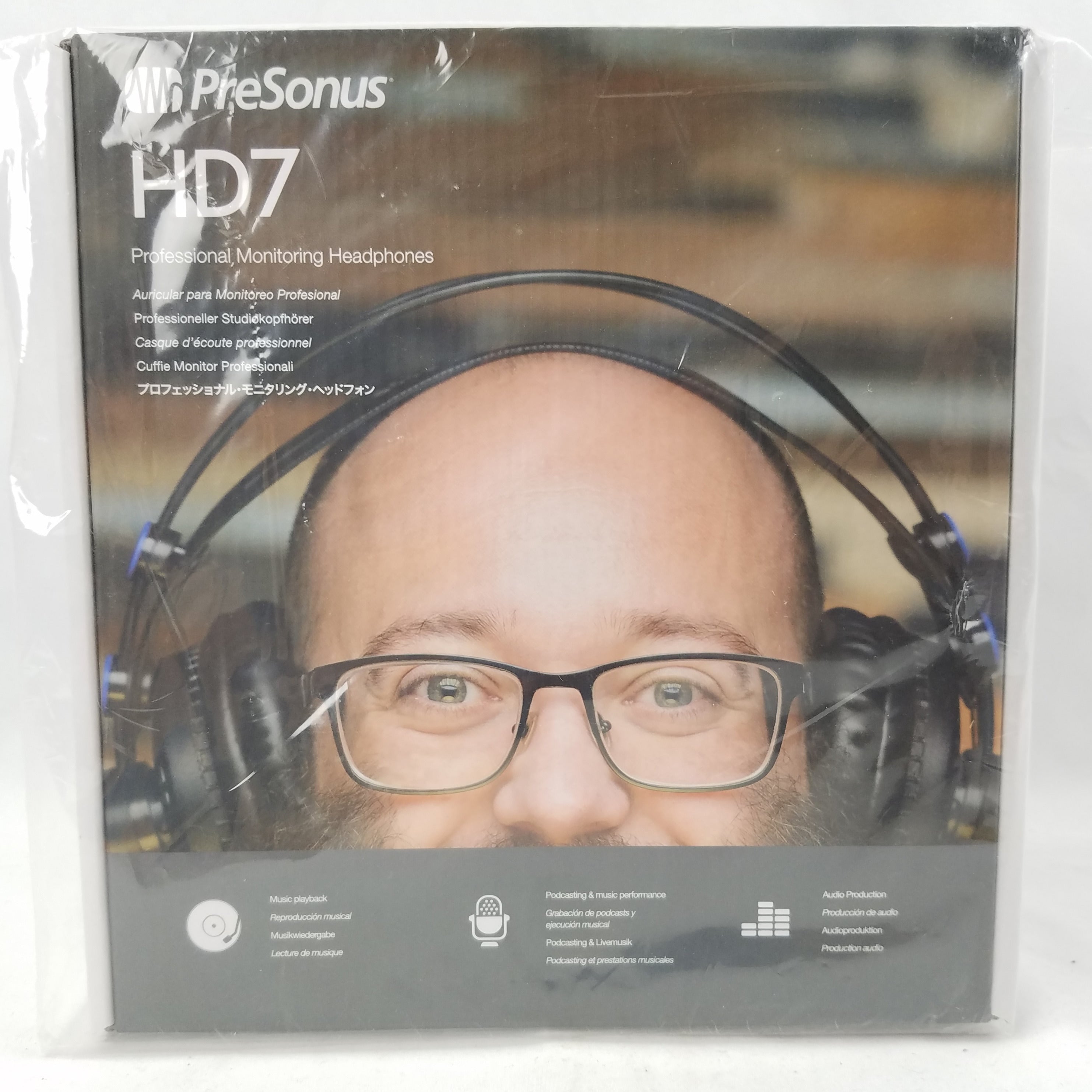 Presonus HD7 Professional Monitoring Headphones for recording and podcasting