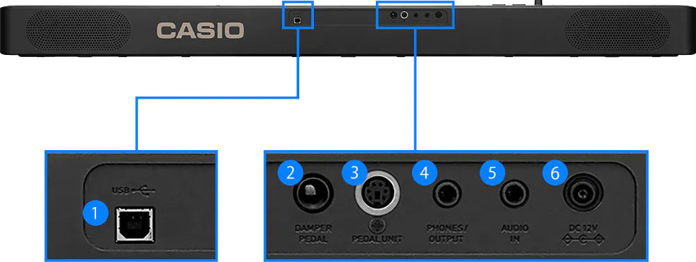 casio pedal unit Casio CDP-S160BK 88 Key Weighted Action Digital Stage Piano w/Internal – Tegeler Music