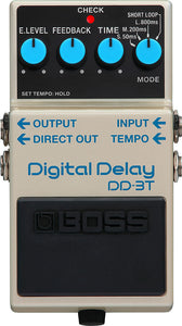 Boss DD-3T Delay Guitar Effects Pedal with Tap Tempo
