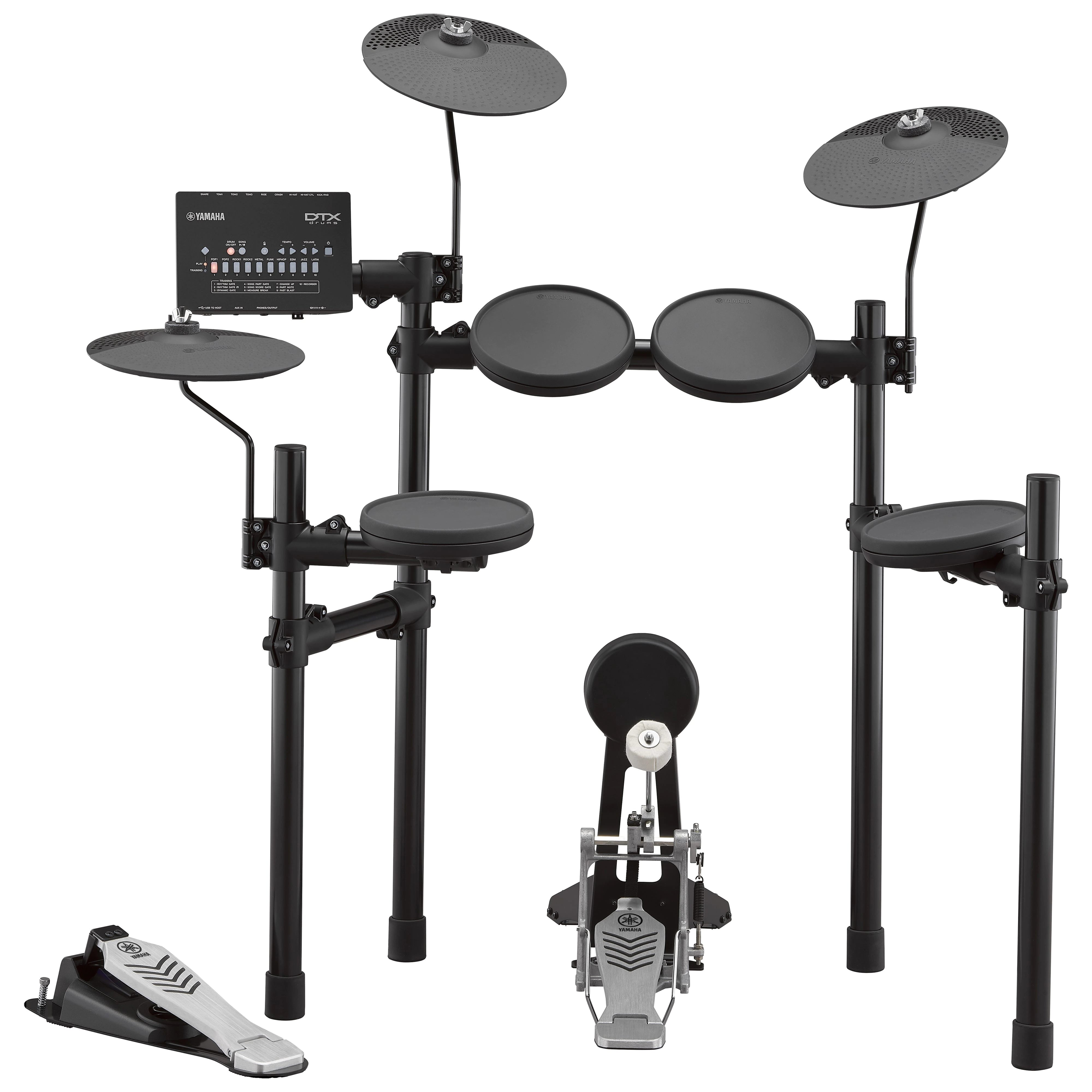 Yamaha DTX-432K Electronic Drum Set with KP65 kick pad & Yamaha bass drum pedal