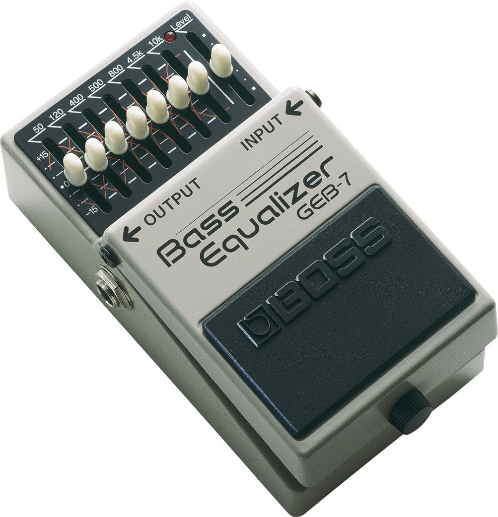 boss eq pedal Boss GEB-7 Bass Graphic EQ Pedal – Tegeler Music