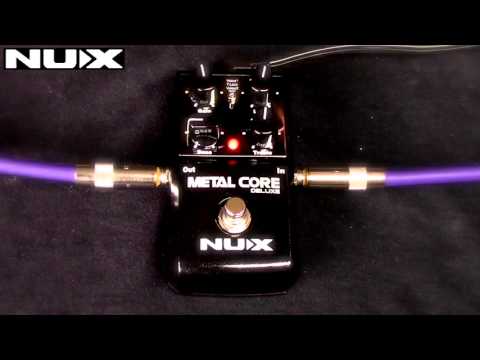 digital distortion pedal NUX Metal Core Deluxe Digital Distortion Guitar Effects Pedal with Tru – Tegeler Music