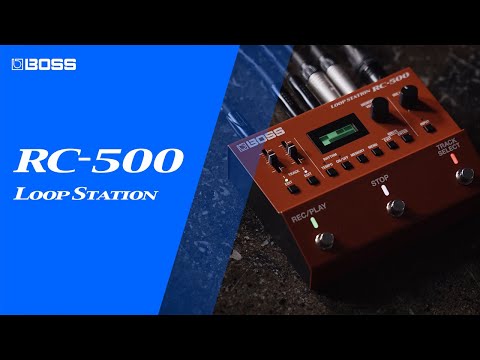 Boss RC-500 Loop Station New Dual Track Guitar Effects Looper Pedal