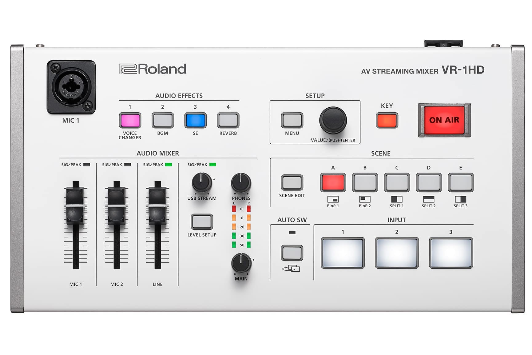 Roland VR-1HD Compact HD Video AV Streaming Switcher Plug and Play