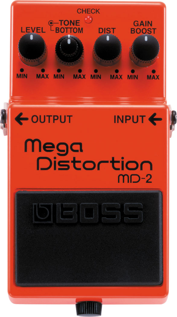 Boss MD-2 Mega Distortion Guitar Effect Pedal