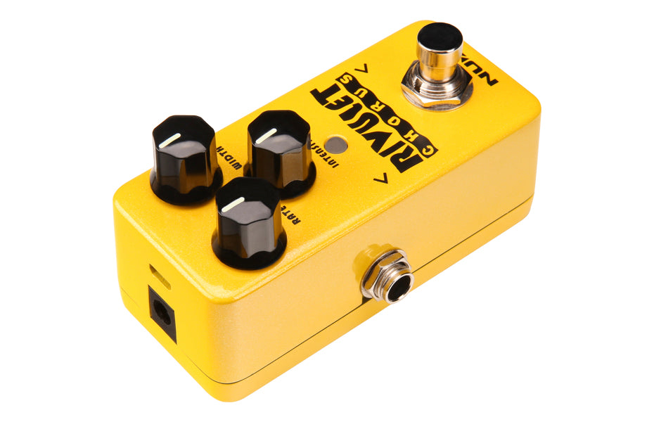 digital chorus pedal NUX NCH-2 Rivulet Chorus Analog sounding Digital Chorus Mini Guitar Ef – Tegeler Music