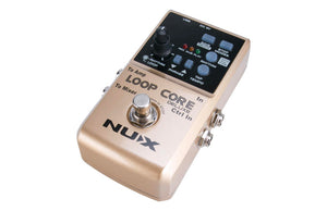 NUX Loop Core Deluxe Bundle Looper Pedal w/Drum Patterns & NMP-2 Dual Footswitch